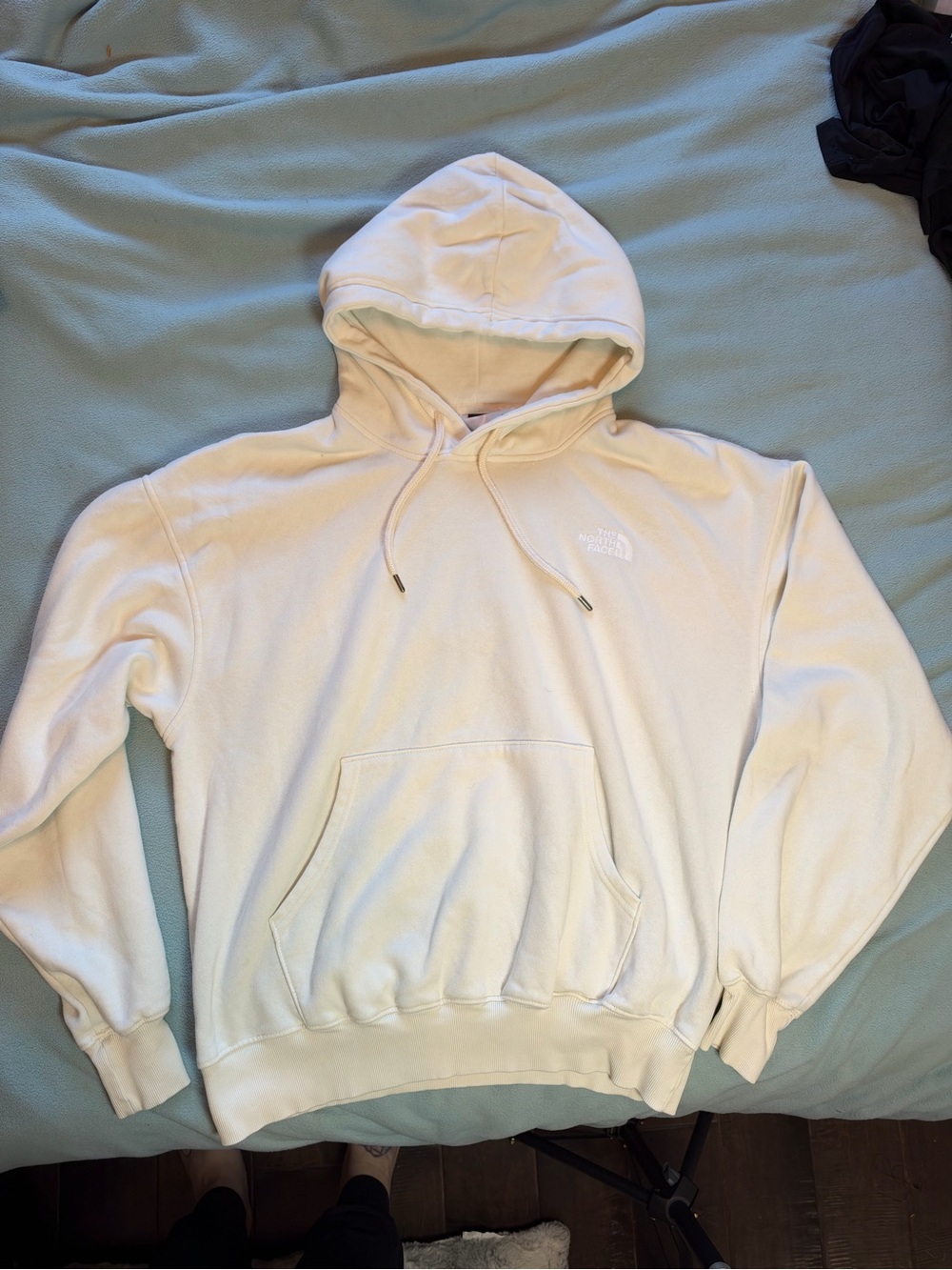 The North Face Men's Off-White Pullover Hoodie